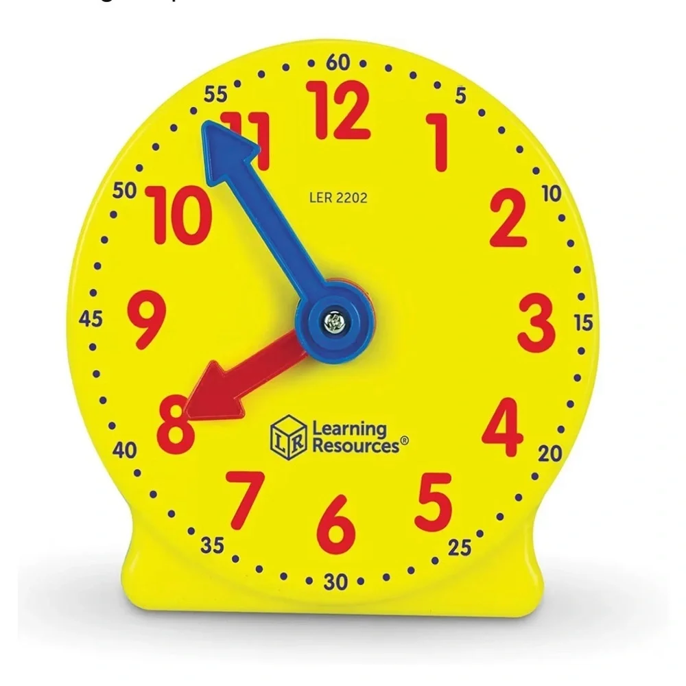 NEW Learning Resources Big Time Mini Clocks 6 pack - sealed box